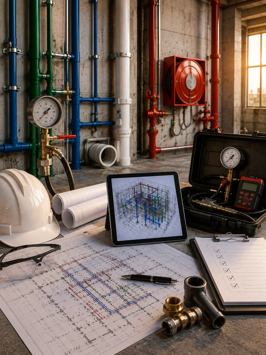 ADVI plumbing quality engineering process