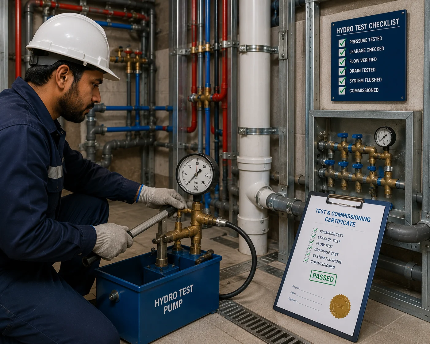 Hydro Testing & Commissioning